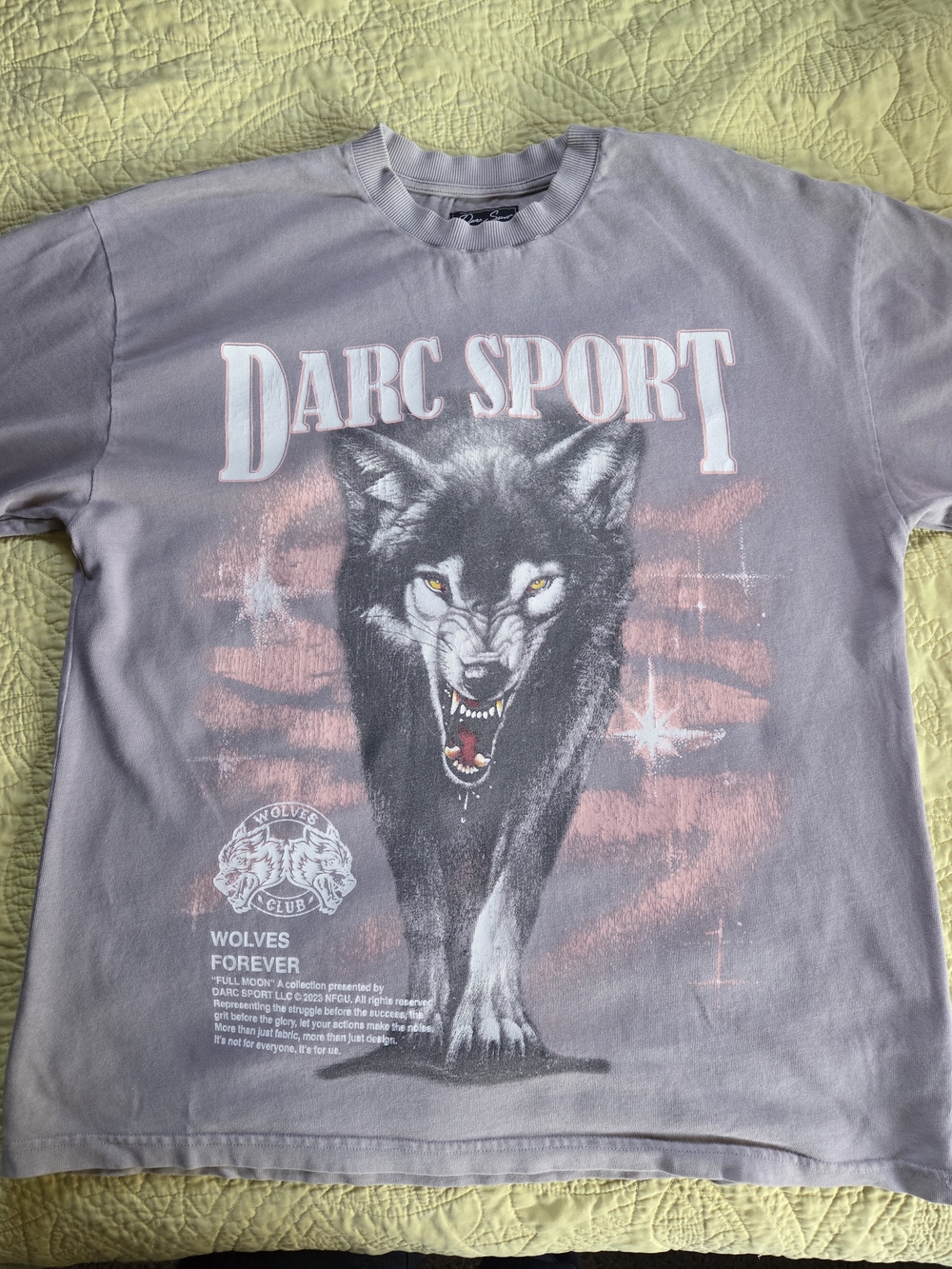 Darc Sport Tee with Wolf Graphic